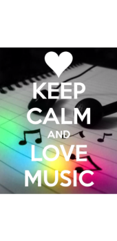 cover Keep Calm And Love Music 