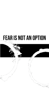 cover “Fear is not an option” COVER