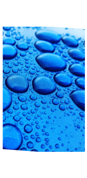 cover blue droplets