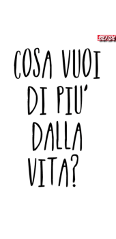 cover Cosa vuoi di più dalla vita? 