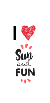 cover I love sun and fun