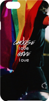 cover choose love, give love