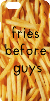 cover fries before guys 