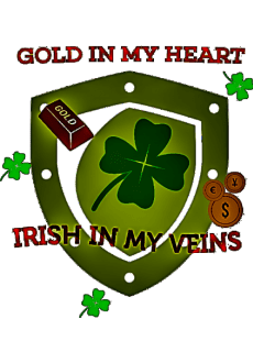 maglietta Luck of the irish