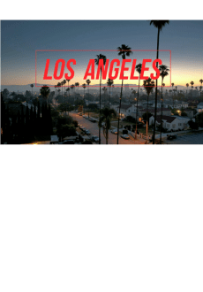 maglietta Los Angeles 