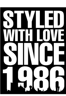 maglietta STYLED WITH LOVE SINCE 1986