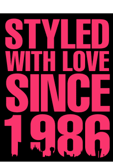 maglietta STYLED WITH LOVE SINCE 1986 