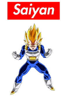 maglietta Saiyan Supreme