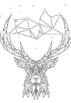 maglietta Deer God