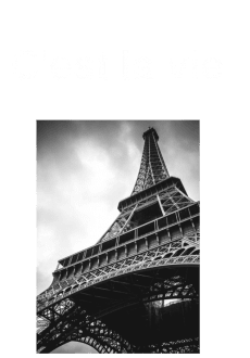 maglietta Tour Eiffel 