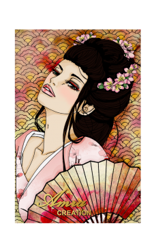 maglietta Geisha