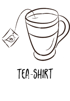 maglietta tea-shirt