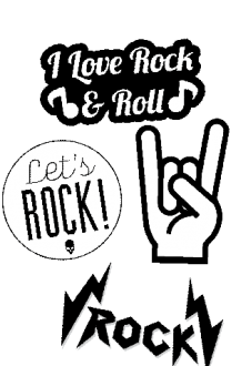 maglietta Rock'n'roll shirt