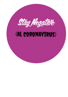 maglietta stay negative (al coronavirus)