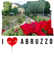 maglietta love Abruzzo