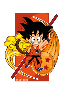 maglietta BABY GOKU