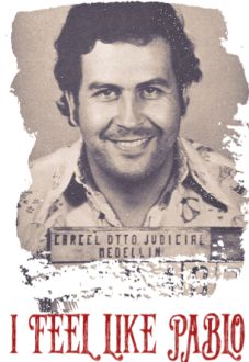 maglietta #Escobar