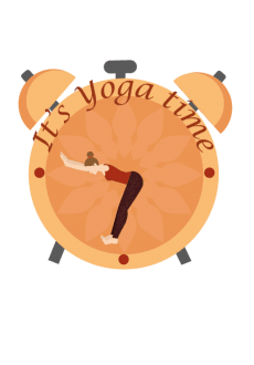 maglietta Yoga time