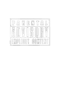 maglietta parental advisory eplicit
