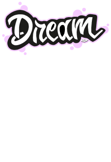 maglietta dream color pink t-shirt white