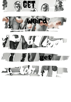 maglietta 'Lets Get Weird'