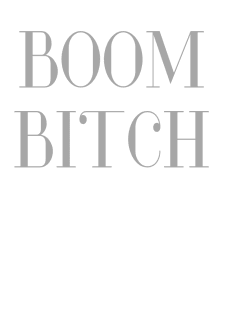 maglietta Boom Bitch