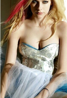 maglietta Avril Lavigne Sexy Cover