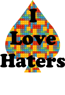 maglietta I Love Haters!