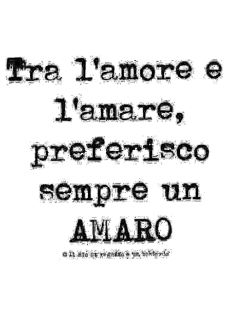 maglietta Amore amaro 