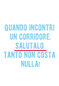 maglietta Per i corridori!