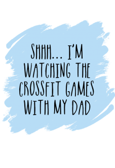 maglietta Crossfit Games with Dad