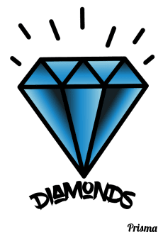 maglietta Prism-diamond