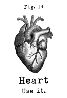 maglietta heart