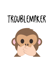 maglietta troublemaker