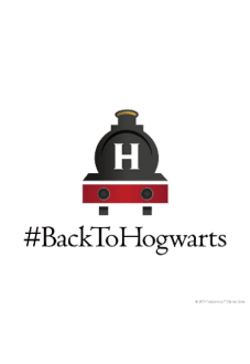 maglietta Back to Hogwarts