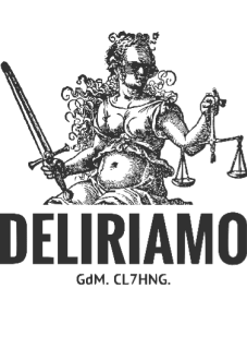 maglietta Godness of Justice loves Deliriamo