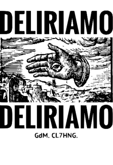 maglietta La mano di Dio ama Deliriamo!