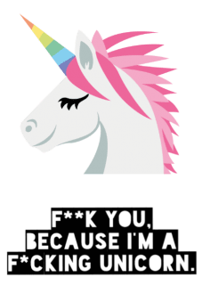 maglietta Bad Unicorn