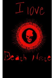 maglietta Death Note Cover