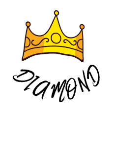 maglietta Diamond king