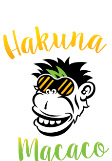 maglietta hakuna macaco cover