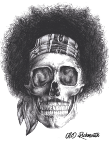 maglietta jimi's skull