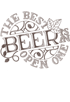 maglietta Beer Lettering | Victorian Lettering