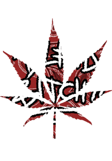 maglietta red leaf bitch! 