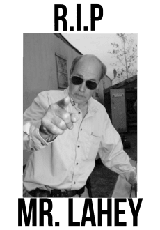 maglietta rest in peace mr lahey