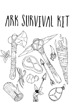 maglietta ark survival kit