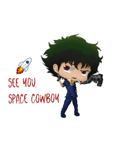 maglietta cowboy bebop