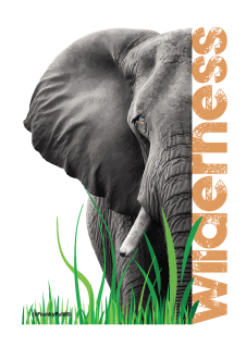 maglietta Wilderness_Elephant