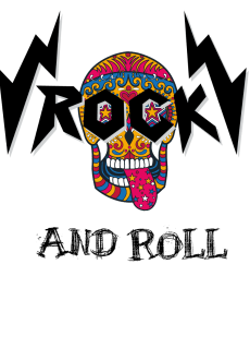 maglietta rock N' Roll 