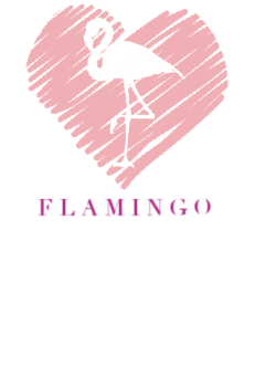 maglietta i'm in love with flamingo